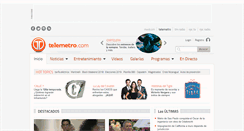 Desktop Screenshot of movil.telemetro.com